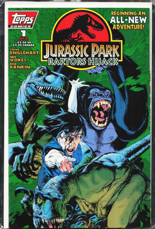 Jurassic Park: Raptors Hijack #1 (1994) Jurassic Park