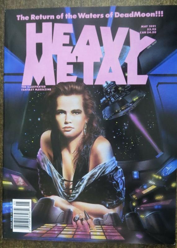 HEAVY METAL Vol.15 #2, May 1991. Peter Kuper, Seth Tobocman, Daniel Torres,VF
