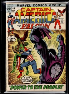 Captain America #143 (1971) Captain America and the Falcon