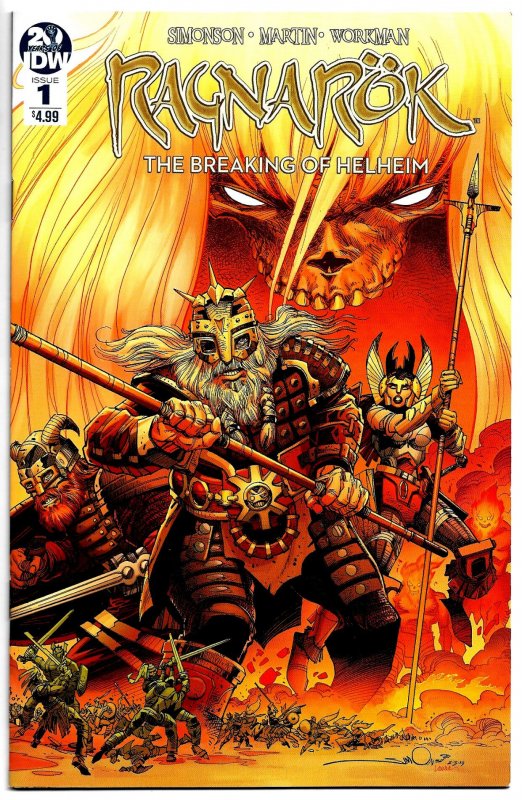 RAGNARÖK: The BREAKING of HELHEIM #1 (July 2019) 9.0 VF/NM  THOR! Walt Simonson