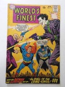 World's Finest Comics #177 (1968) VG- Condition moisture stain