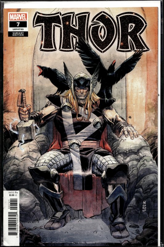 Thor #7 Klein Cover (2020) Thor