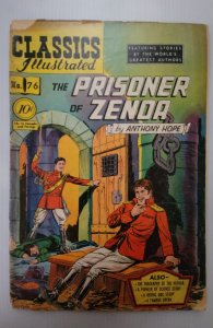 Classics Illustrated #76 The Prisoner of Zenda