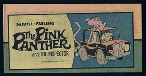 MINI COMIC 1976 PINK PANTHER #1 Depatie - Freleng