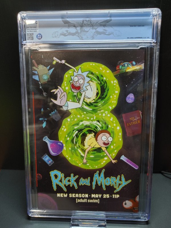 SUPERMAN UNLIMITED #1 (2025) CGC Dan Mora Variant Custom Label 9.6