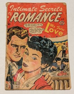 Intimate Secrets Of Romance #1 (Sept 1953, Star) Good 2.0 L.B. Cole cover 