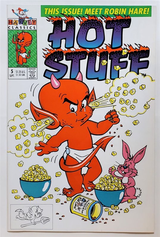 Hot Stuff (Vol. 2) #5 (Sept 1992, Harvey) 8.0 VF