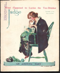 Judge 11/27/1920-GGA infinity cover by Flagg-Platinum Age Ralph Barton-Johnny...