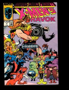 9 Marvel Comics X-Men Havok # 24 26 27 28 29 30 31 Wolverine # 50 70 EK4