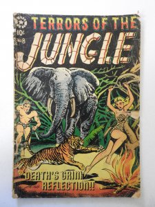 Terrors of the Jungle #8 (1954) GD- Condition see description