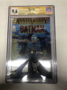 Batman (1986) #400 (CGC 9.6) Signed Rick Leonardi • Arthur Adams • Sienkiewicz
