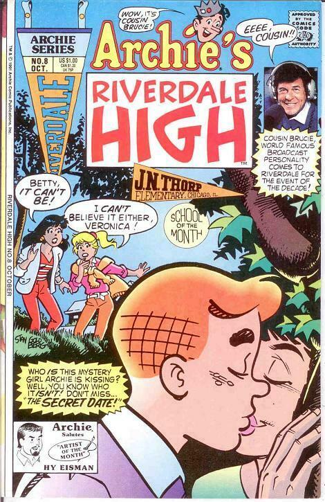 ARCHIES RIVERDALE HIGH (1991) 8 VF-NM Oct. 1991 COMICS BOOK