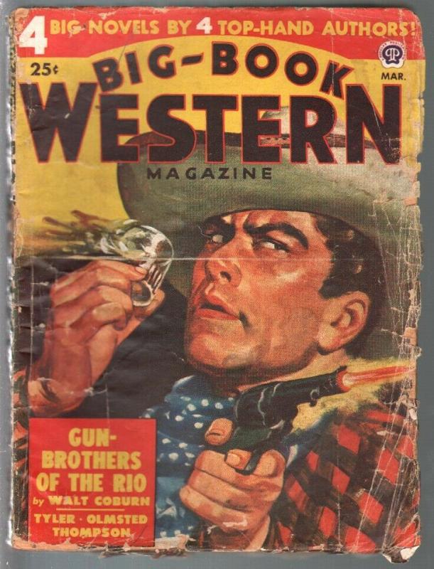 Big-Book Western 3/1949-shot glass-cover-pulp thrills-FR