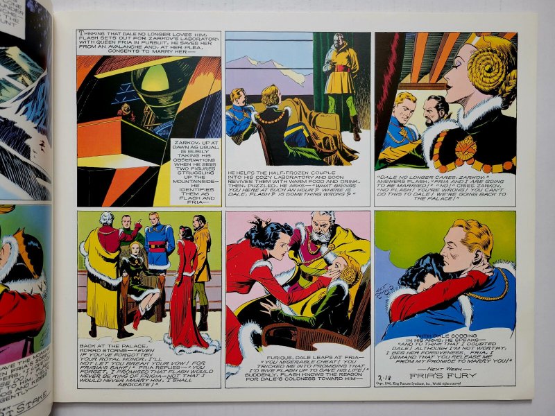 1977 Pacific Comics Club FLASH GORDON A New War 1940 Sunday Strips