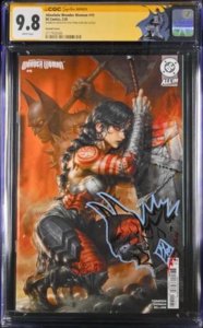 ABSOLUTE WONDER WOMAN #15 CGC 9.8 SS ? COVER D KYUYONG EOM SIGNED AND REMARKED