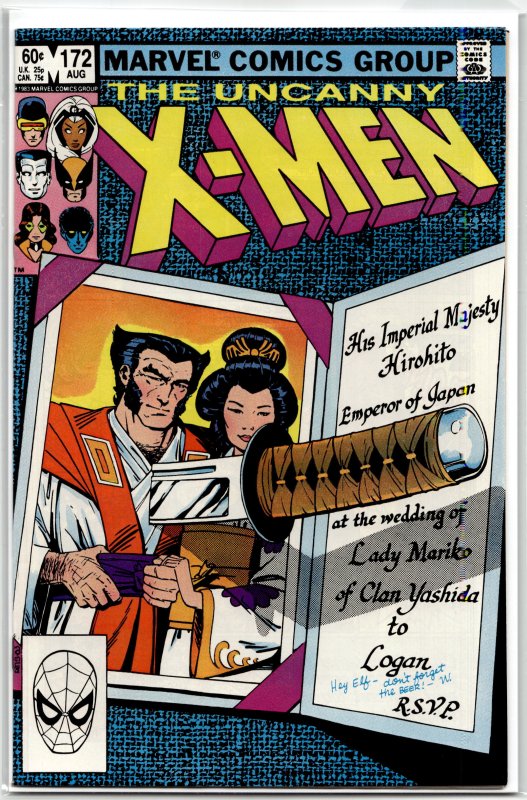 The Uncanny X-Men #172 (1983) X-Men