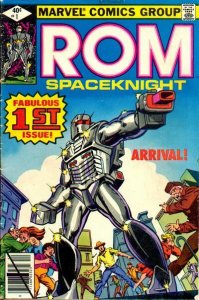 Rom #1 FN ; Marvel | Spaceknight Bill Mantlo
