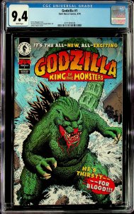 Godzilla King of the Monsters #1 (1995) - CGC 9.4 - Cert#4371904008