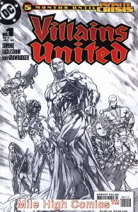 VILLAINS UNITED (2005 Series) #1 2ND PRINT Near Mint Comics Book