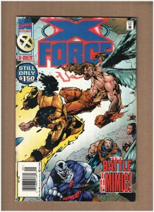 X-Force #46 Newsstand Marvel Comics 1995 CABLE Jeph Loeb VG 4.0