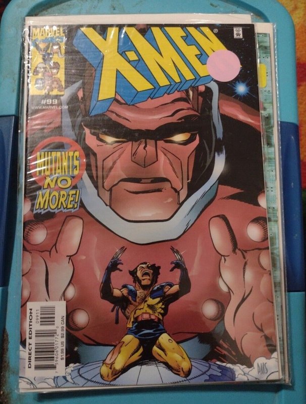 X MEN # 99 2000 MARVEL DISNEY MUTANTS NO MORE MAGNETO WOLVERINE