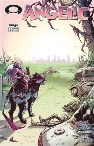 Angelic 2-B Caspar Wijngaard Walking Dead Tribute Cover VF/NM