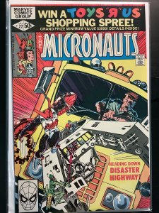 Micronauts #22 Direct Edition (1980)