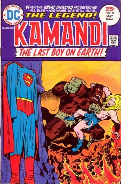 Kamandi: The Last Boy on Earth   #29, Fine- (Stock photo)