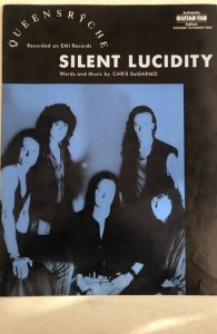 Silent Lucidity sheet music 1991 mint,C all my sheet!