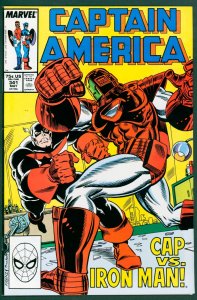 Captain America 341 NM 9.4 Marvel 1988