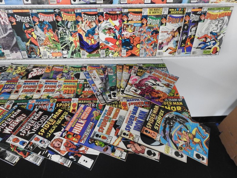 Huge Lot 190+ Comics W/ Marvel Tales, Marvel Team-Up, +More! Avg FN Cond!