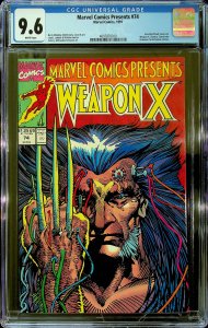 Marvel Comics Presents #74 (1991) - CGC 9.6 - Cert#4007870010