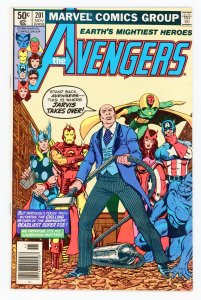 Avengers #201 George Perez Iron Man Captain America Thor NM-