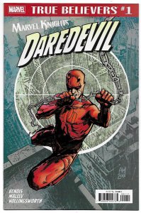 Daredevil #1 [2001] True Believers Reprint Edition | Bendis & Maleev (NM)