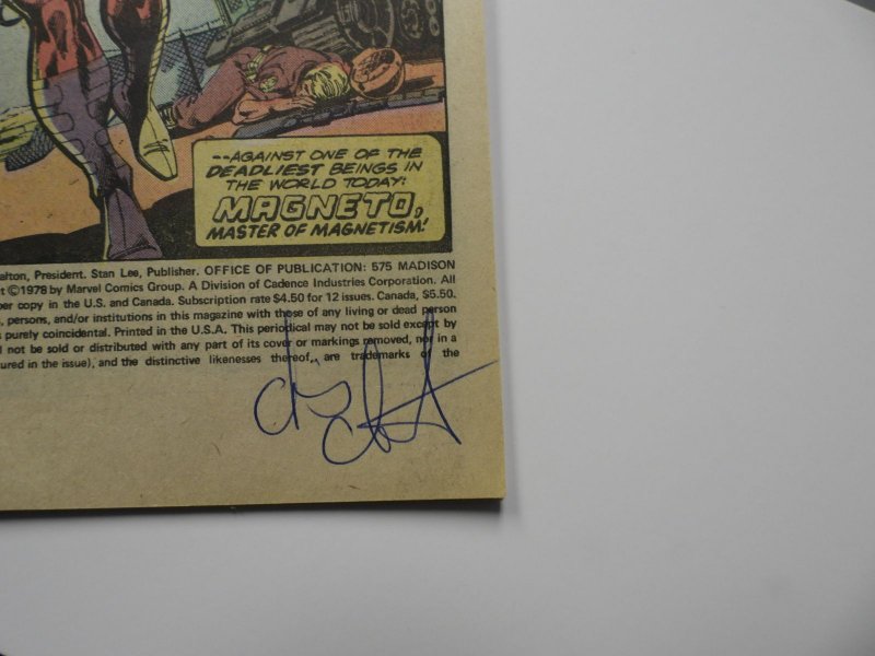 The X-Men #113 (1978) Signed! no CoA FN+ Condition!