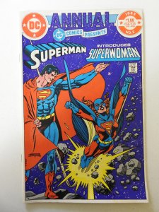 DC Comics Presents Annual #2 (1983) VG Condition! Moisture wrinkle