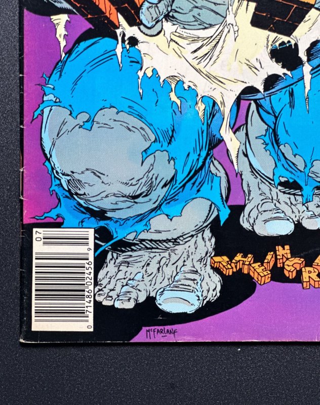 The Incredible Hulk #345 Newsstand Edition (1988) McFarlane Iconic Cvr Art