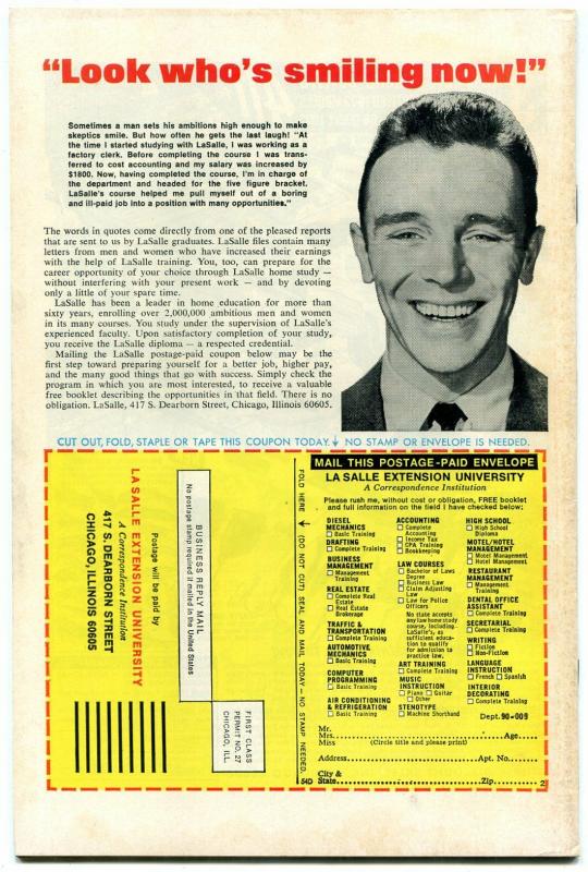 HERO FOR HIRE #11-1973-LUKE CAGE-BRONZE AGE-MARVEL vf+