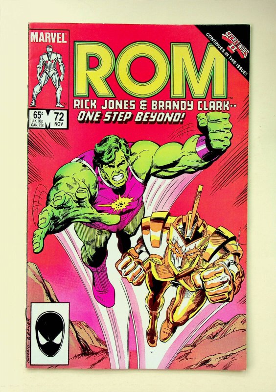 ROM #72 (Nov 1985, Marvel) - Very Good/Fine