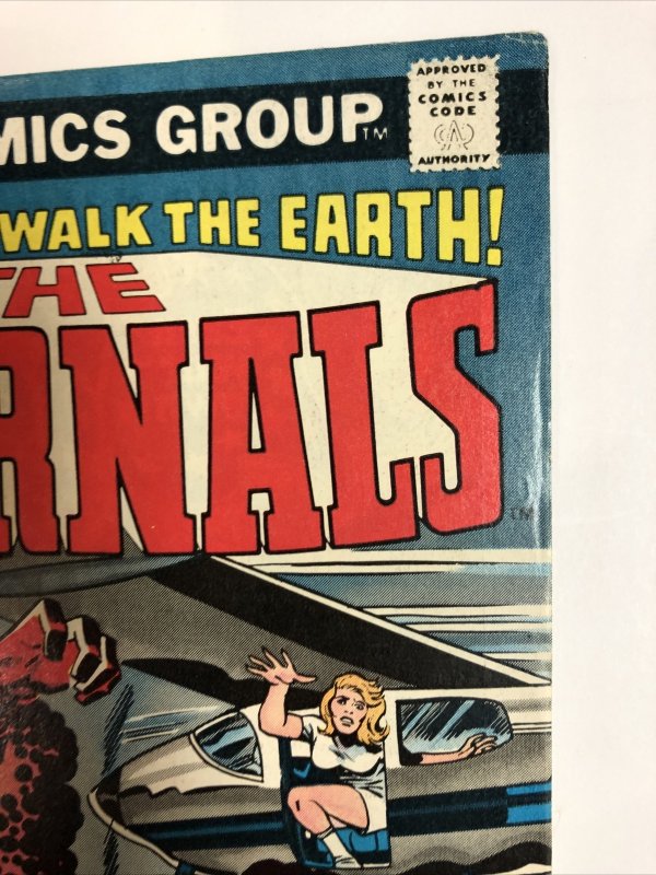 Eternals (1976) # 3 (Fine+) 1st App Sersi Jack Kirby