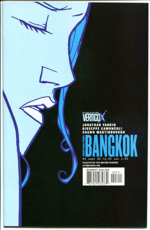 BANGKOK #1 2 3 4, NM to NM+, Vertigo, Thailand, Girls, Elephant, Asian, 2003