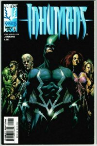 Inhumans #1 (1999) - 8.5 VF+ *Marvel Knights/Great Jae Lee Cover*