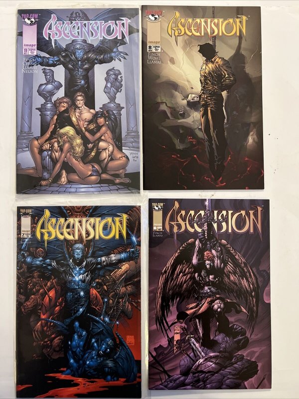 Ascension #1/2 0 1 1 1-22 Complete Run David Finch Lot Of 26 Top Cow Comics 1997 