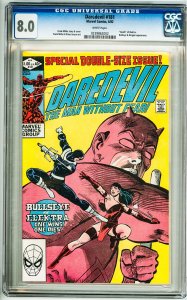 Daredevil #181 (1982) CGC 8.0! White Pages!