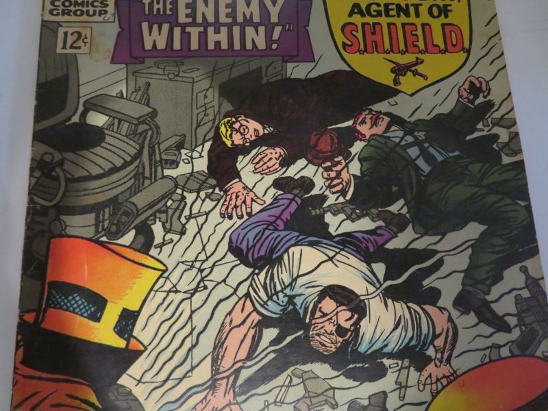 Marvel Strange Tales #147 (1966)Nick Fury Agent SHEILD Comic Book Grade GD- 1.8