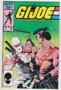 G.I. Joe: A Real American Hero #52 (1986)