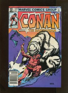 CONAN THE BARBARIAN #127 (5.5) BEAR COVER