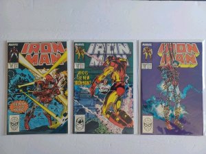 Iron Man #225 226 227 228 229 230 & 231 Complete Set Armor Wars - 1987 - (-NM)