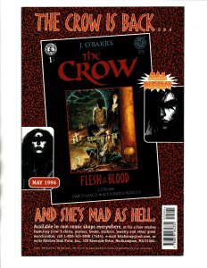 The Crow Dead Time #1 2 & 3 Complete Set - J O'Barr - 1996 - Kitchen Sink -VF/NM 
