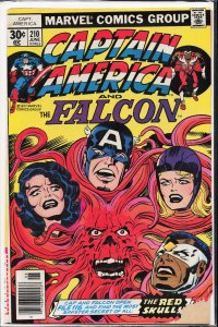 Captain America #210 (1977) Captain America and the Falcon